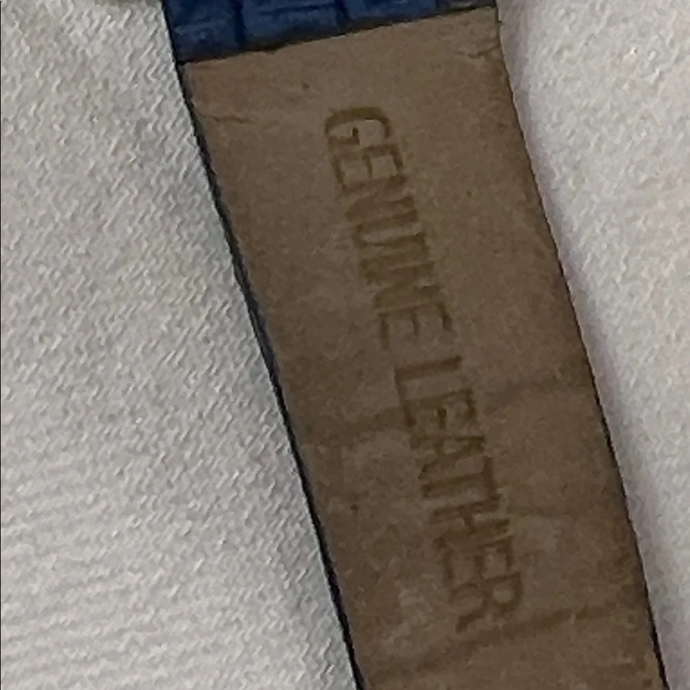 Vintage Marcel Drucker Collection Ladies Square Face/blue band